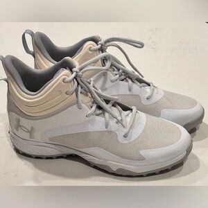 NWOT Under Armour Men's Command MC Mid Lacrosse Cleats Size 10.5